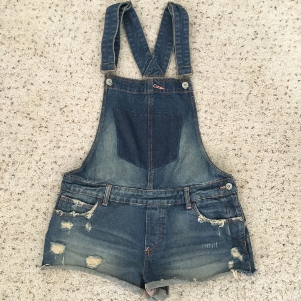 Jeans overall short